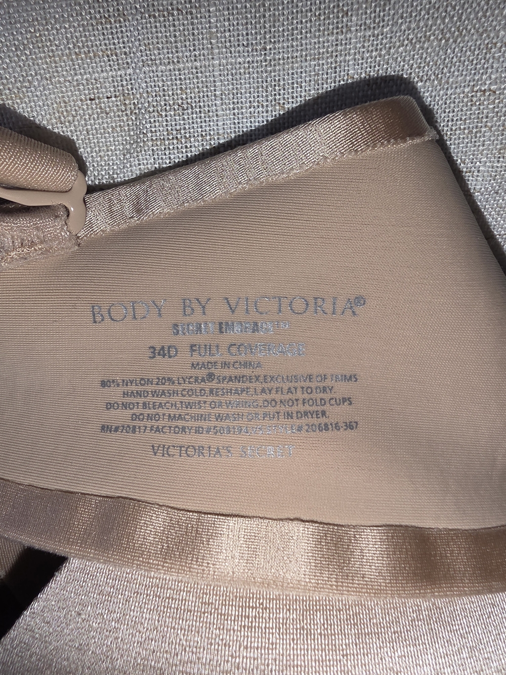 Victoria's Secret Body by Victoria's SecreSmooth Nude Bra in Light Beige - Picture 3 of 3
